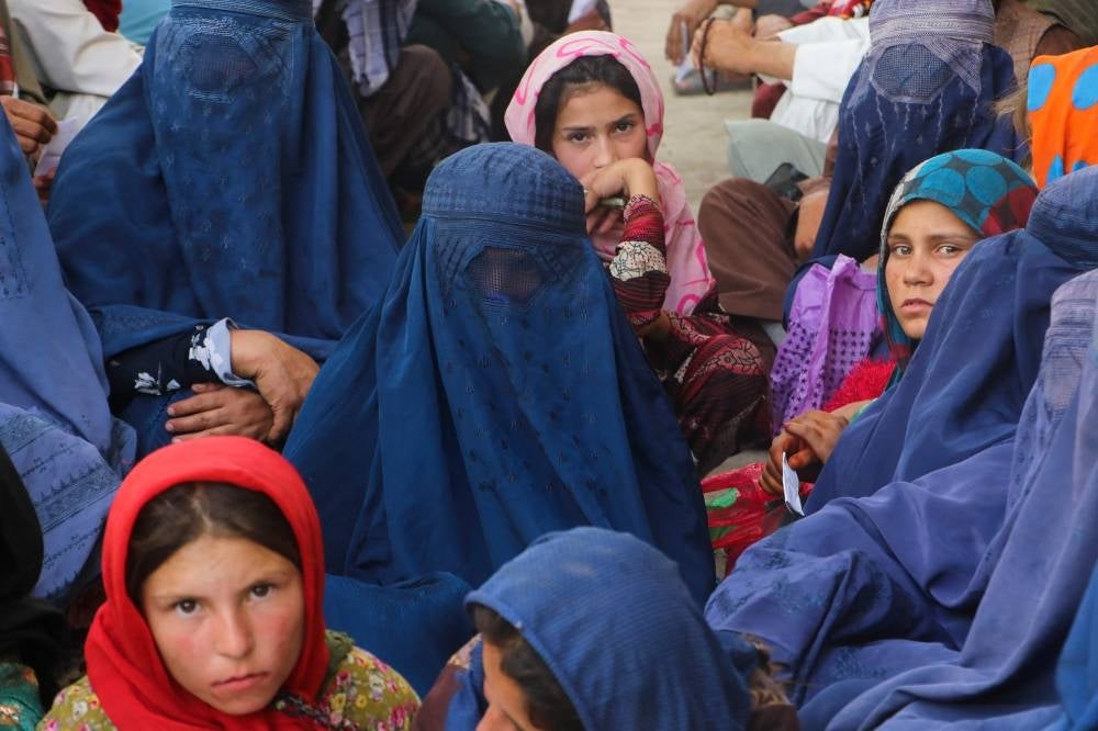 For illustration purposes - (Photo by OMER ABRAR / AFP)