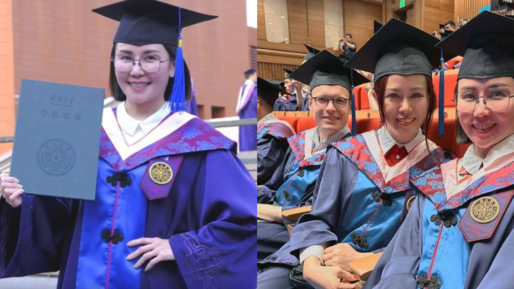 MCA Youth chief graduates from the master's programme - @nicolewong_smile (Instagram)