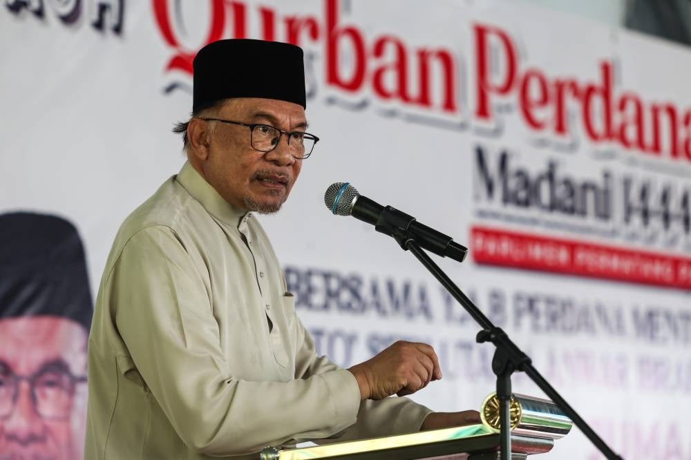 Prime Minister Datuk Seri Anwar Ibrahim.