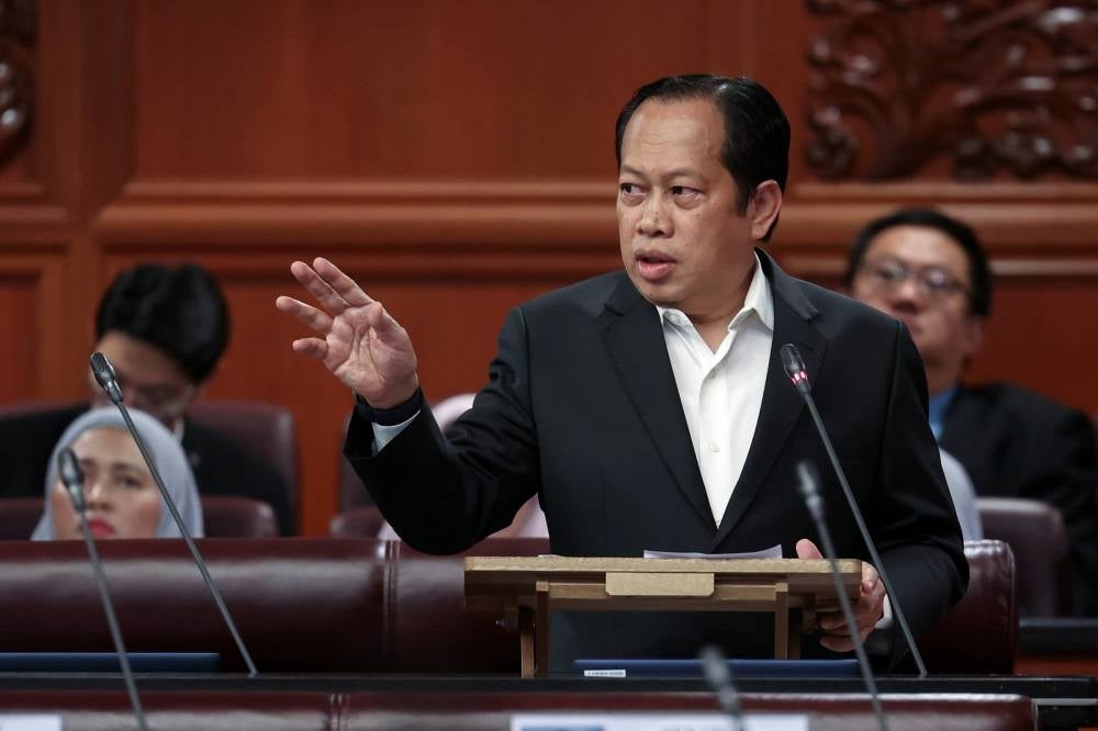 Deputy Finance Minister Datuk Seri Ahmad Maslan said the ministry will hold a meeting with the Communications and Digital Ministry tomorrow to discuss the matter. - Photo by Bernama