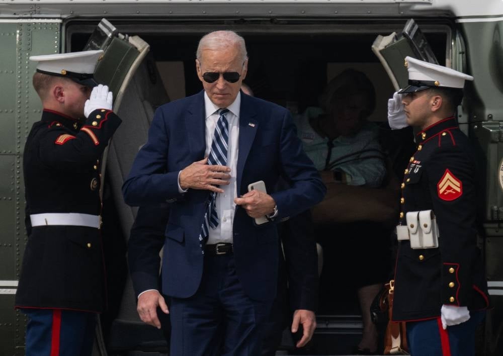  US President Joe Biden has scheduled a trip to Europe with stops in the United Kingdom, the NATO summit in Lithuania, and meetings in Finland, the White House said - AFP 