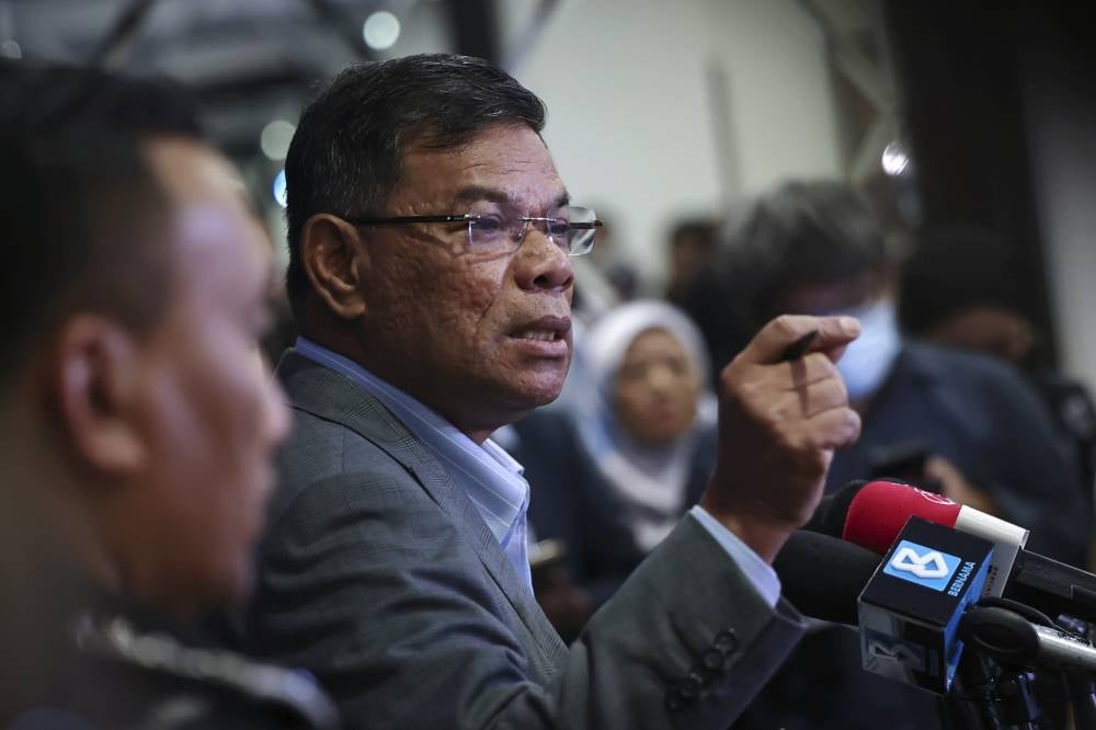 Home Minister Datuk Seri Saifuddin Nasution Ismail said the ministry had no objection to the investigation by the commission. - Photo by Bernama