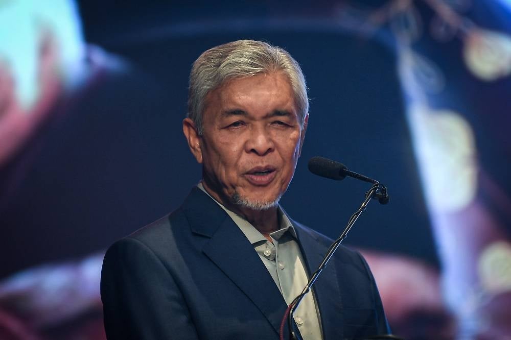 Zahid - FILE PIX by Bernama 