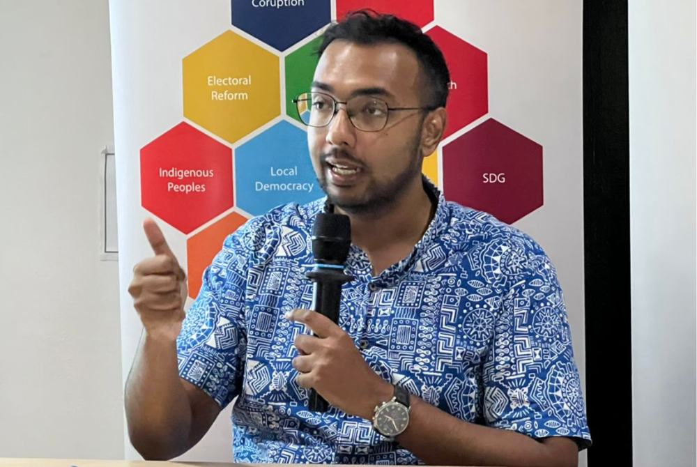 Co-Founder of Undi18 Tharma Pillai 