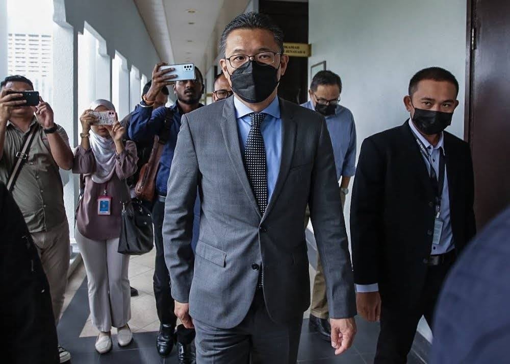 Company director Datuk Seri Sim Choo Thiam who is facing four counts of soliciting and accepting bribes - BERNAMA