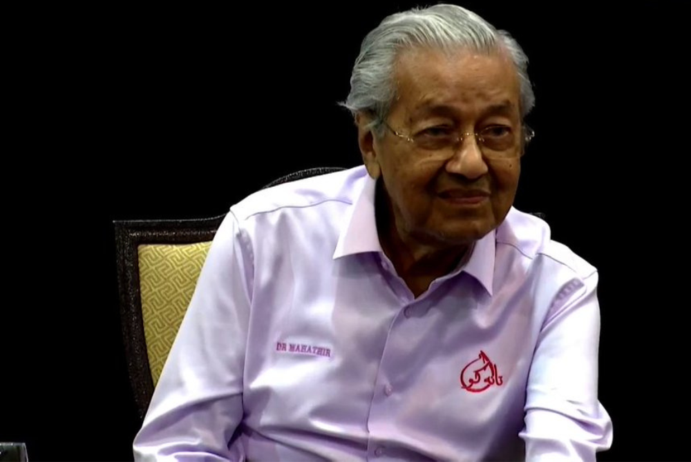 Tun Dr Mahathir Mohamad - Photo by MOHD RAFIQ REDZUAN HAMZAH 