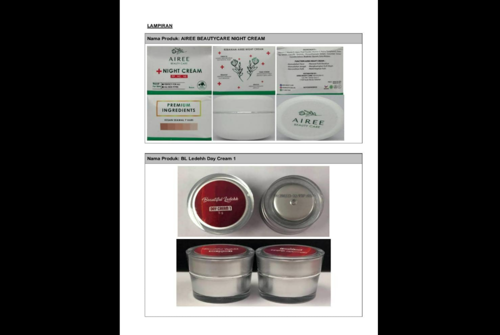 Airee Beautycare Night Cream and BL Ledehh Day Cream 1 - Facebook