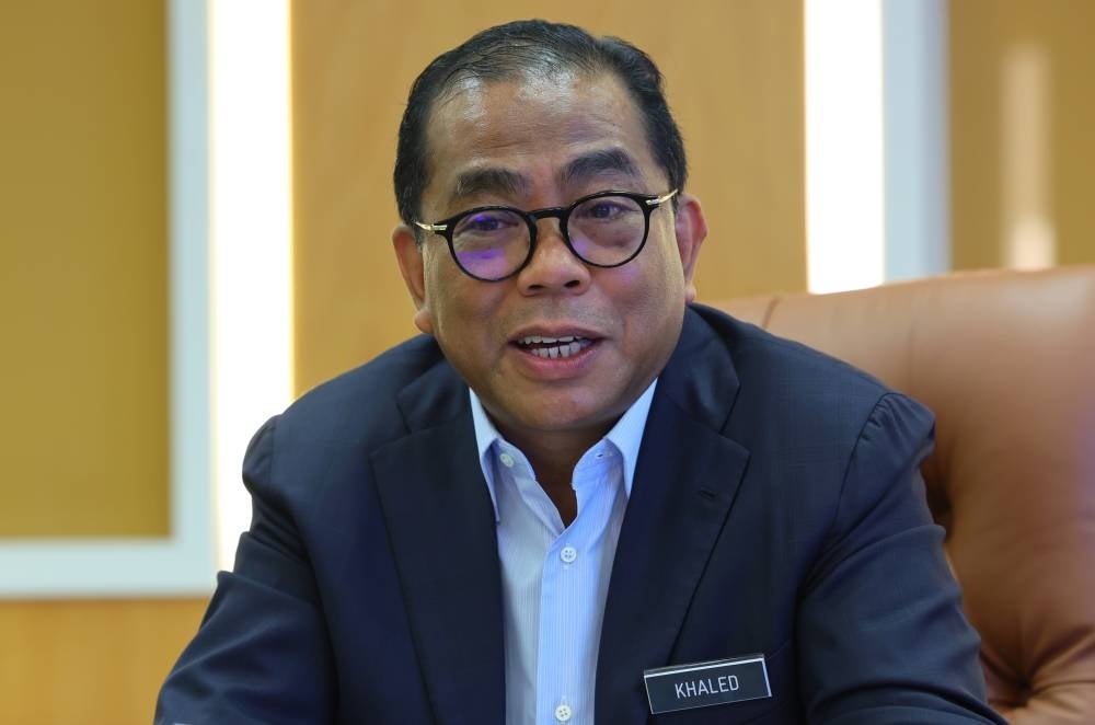 Higher Education Minister Datuk Seri Mohamed Khaled Nordin - Photo by Bernama