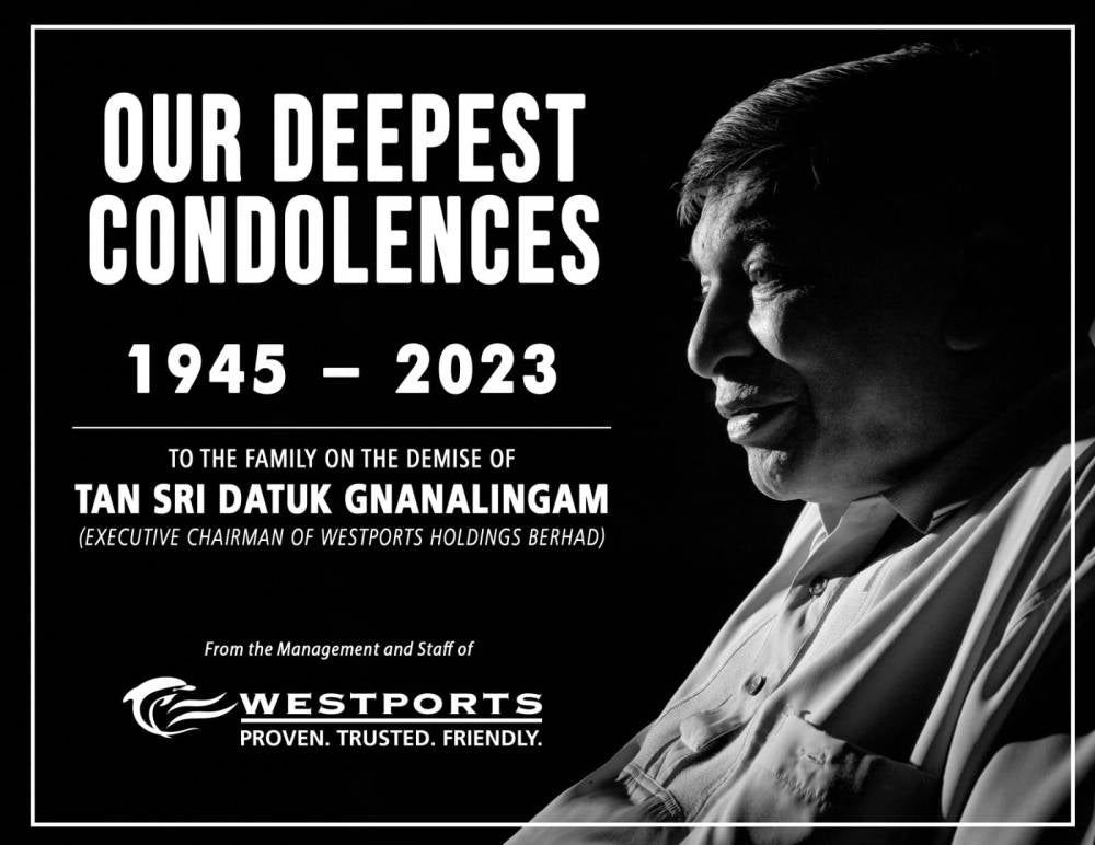 Photo from Westports Malysia