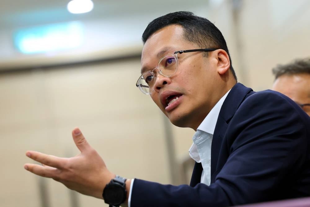 Natural Resources, Environment and Climate Change Minister Nik Nazmi Nik Ahmad - Photo by Bernama