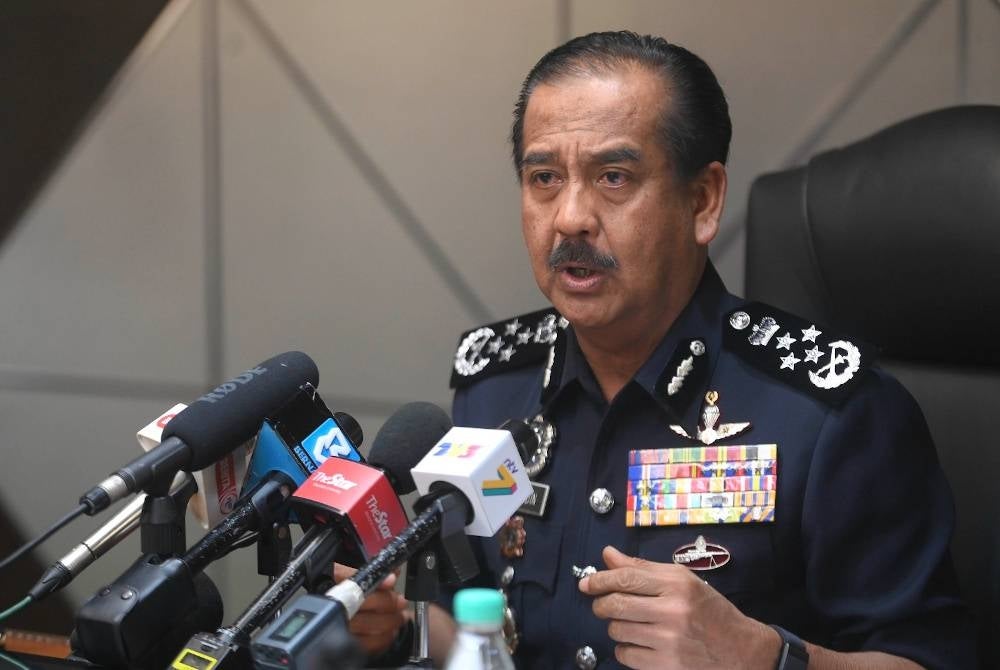 Inspector General of Police Tan Sri Razarudin Husain
