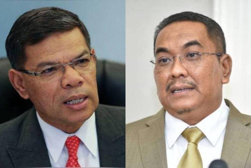 Saifuddin Nasution and Sanusi (right)