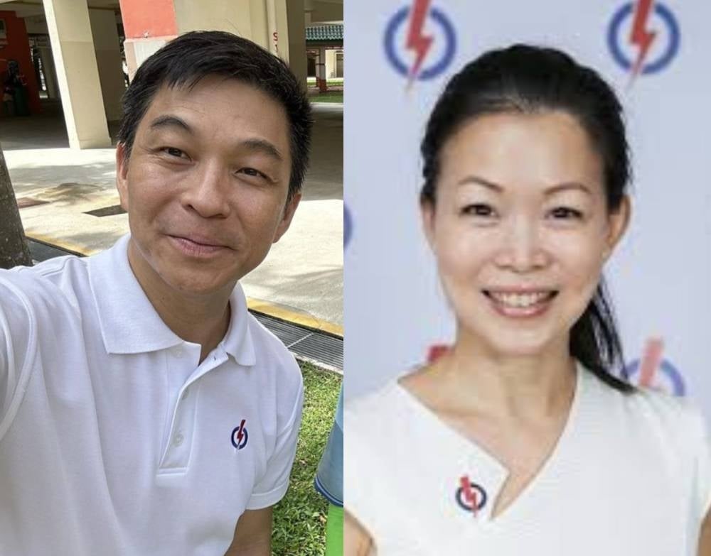 Speaker Tan Chuan Jin and MP Cheng Li Hui - Photo credit theindependentsg
