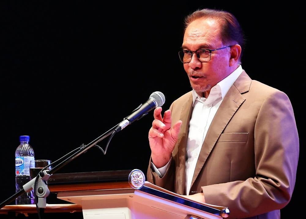 Anwar. Bernama FILE PIX