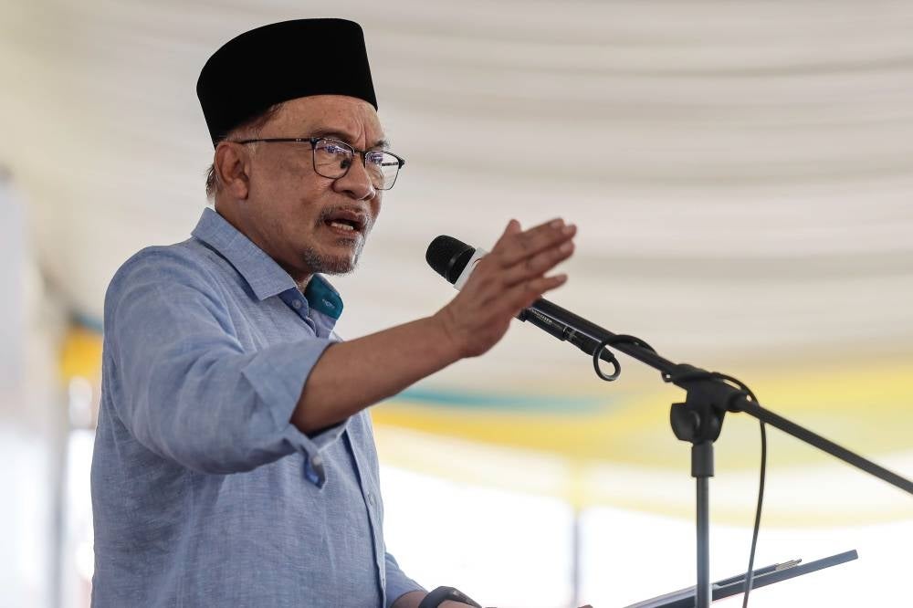 Prime Minister Datuk Seri Anwar Ibrahim - Photo by Bernama