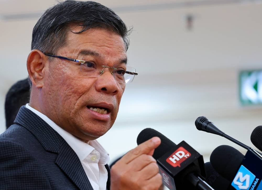 Home Minister Datuk Seri Saifuddin Nasution Ismail - BERNAMA FILE PIX