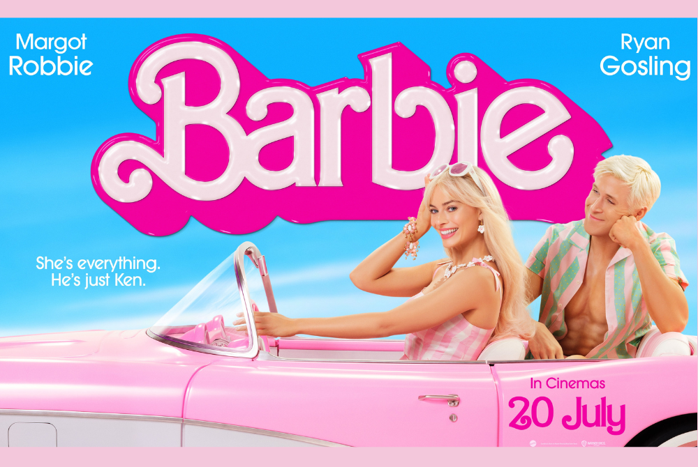 Margot Robbie and Ryan Gosling taking the lead as Barbie and Ken