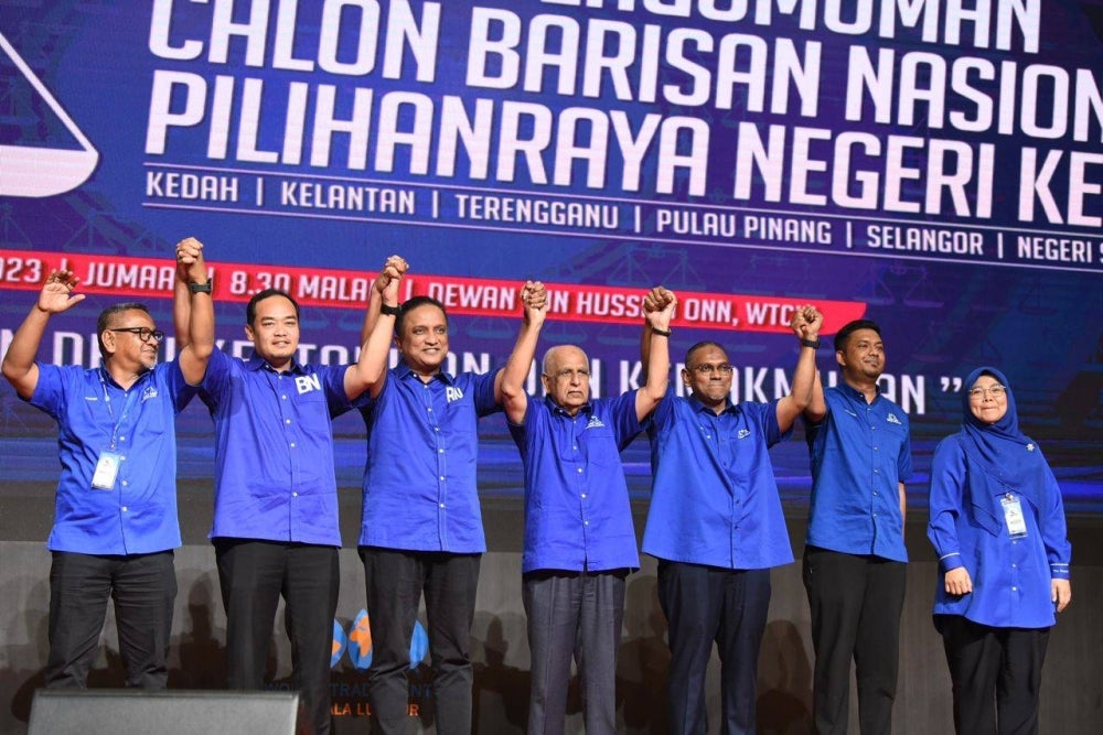State polls: List of Penang Barisan Nasional candidates