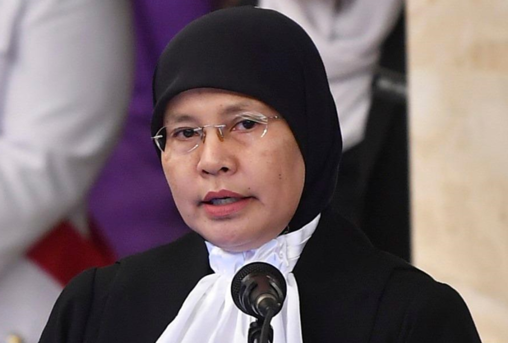 Chief Justice Tun Tengku Maimun Tuan Mat. - Bernama PIX