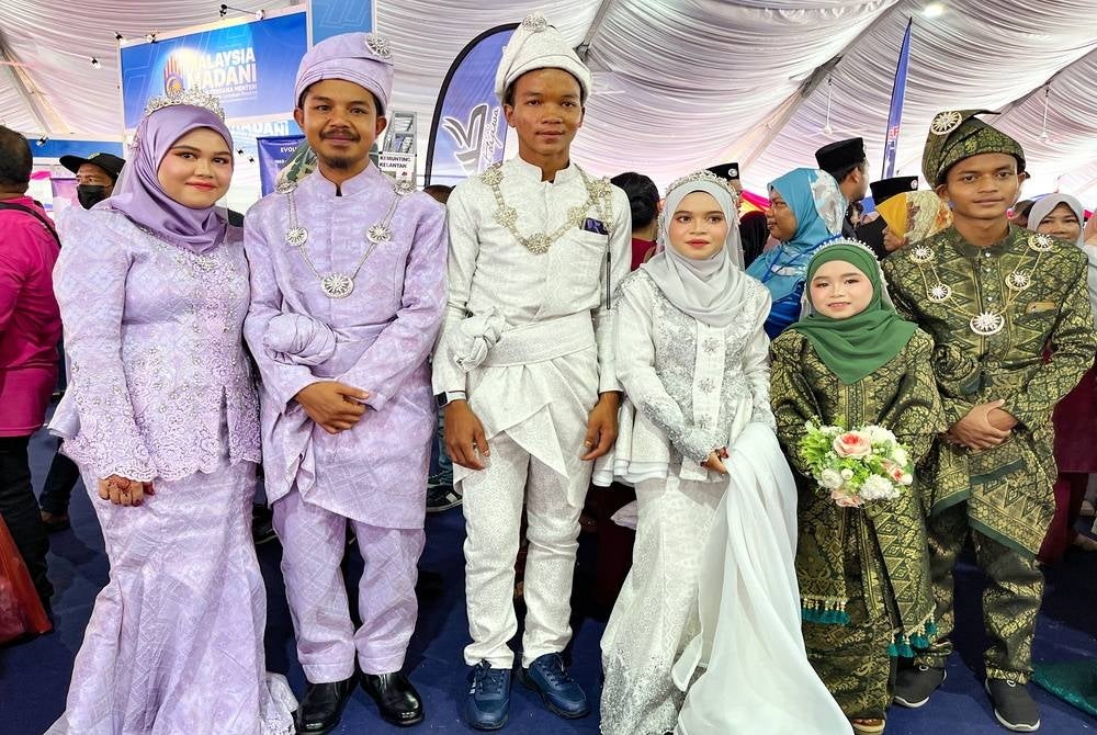 Under the programme, Kemas has provided up to RM42,000 to help newlyweds with an income of less than RM4,850 to organise their wedding reception. - BERNAMA - 