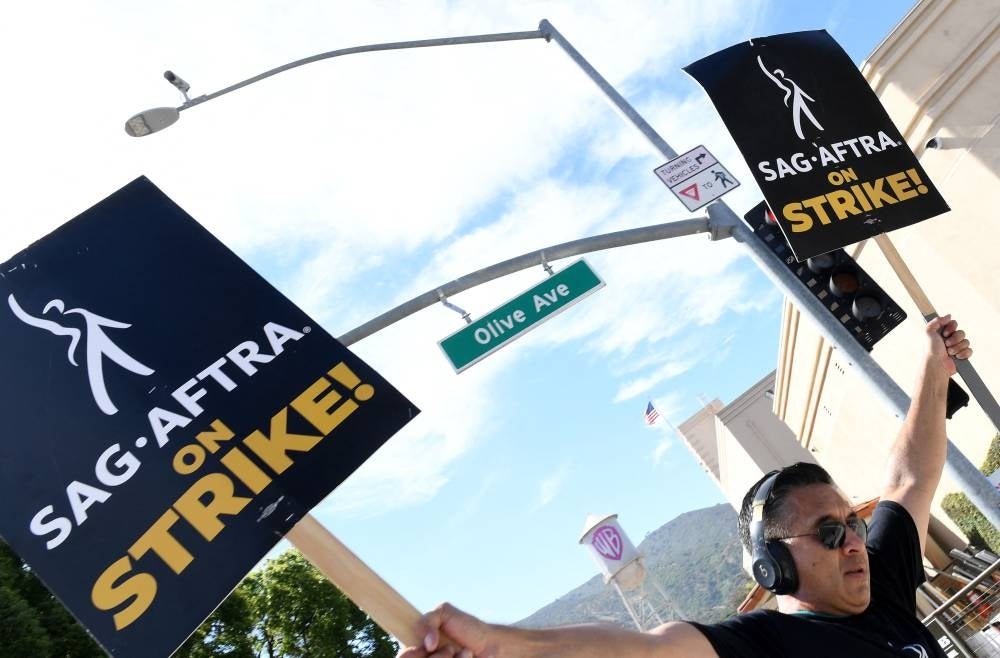  Tens of thousands of Hollywood actors went on strike at midnight July 14, 2023, effectively bringing the giant movie and television business to a halt as they join writers in the first industry-wide walkout for 63 years - AFP 