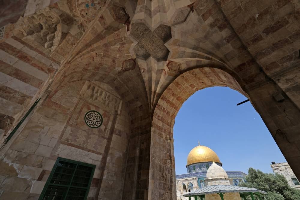 Malaysia condemns in the strongest terms the incursion by the Israeli forces and settlers led by its National Security Minister into the Al-Aqsa Mosque and its courtyard on Thursday. - (Photo by AHMAD GHARABLI / AFP)