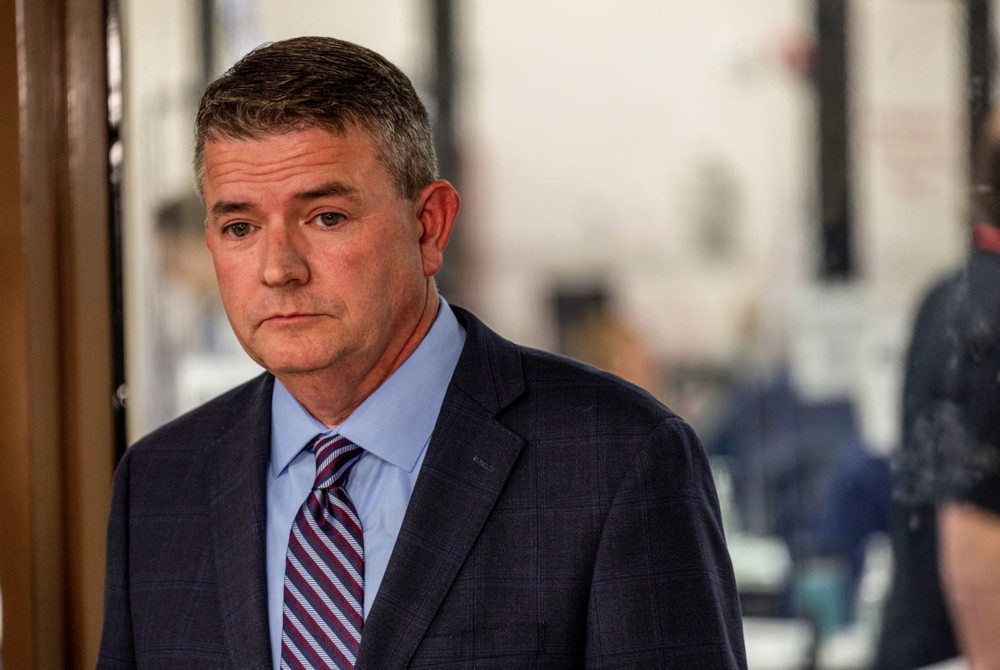 In the comfort of his Arizona office, election official Bill Gates still sometimes struggles to come to terms with his diagnosis for post-traumatic stress disorder. - Facebook