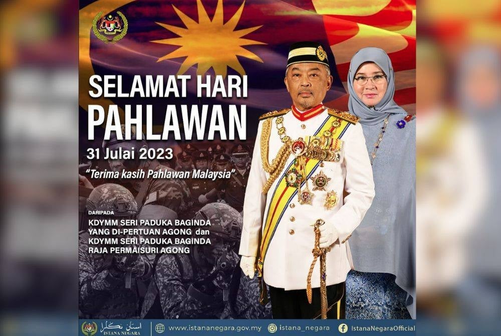 Poster from Istana Negara Facebook posting- FILE PIX