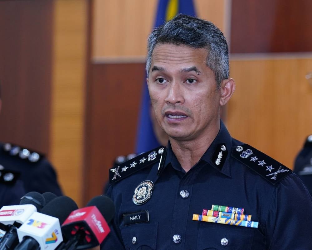 Kuala Lumpur police chief Datuk Mohd Shuhaily Mohd Zin.
