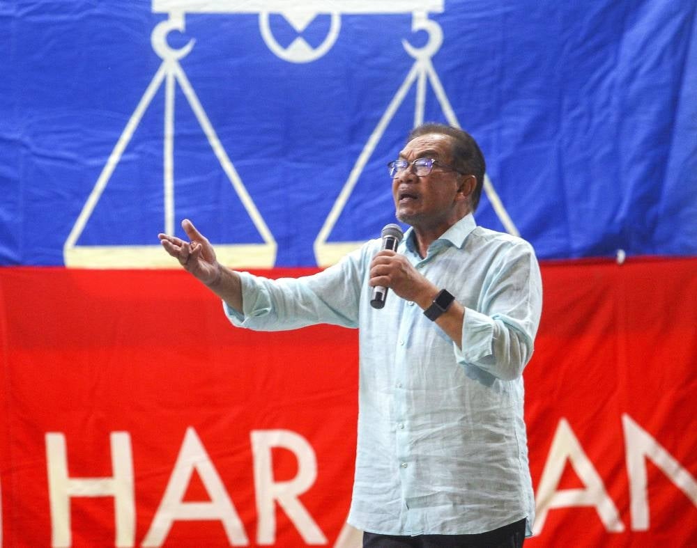 Prime Minister Datuk Seri Anwar Ibrahim - FILE PIX 