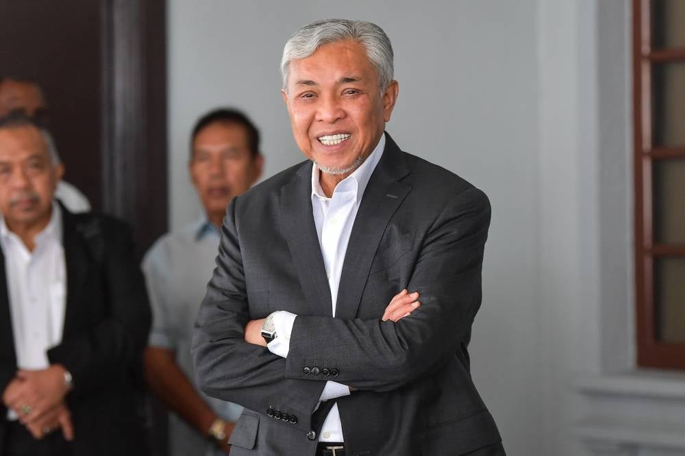 Zahid, 70, had sent the 200-page letter of representation to Attorney-General Tan Sri Idrus Harun as a basis for consideration for the charges against him to be dropped. Photo by Bernama