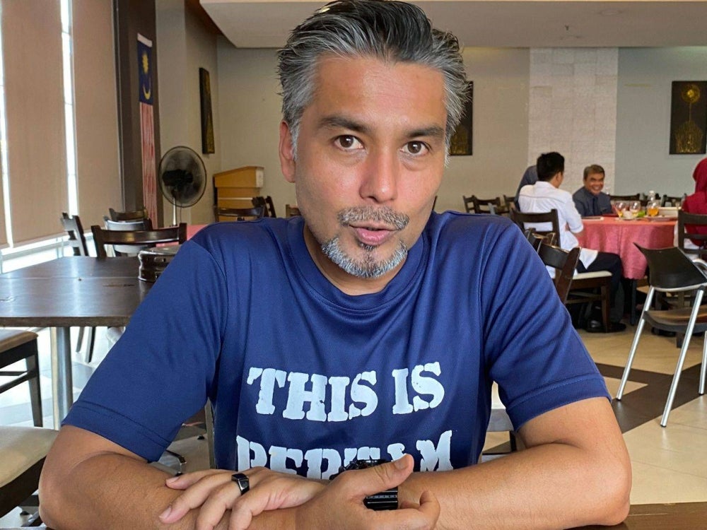 Perikatan Nasional (PN) Bertam candidate Khaliq Mehtab Mohd Ishaq - Photo by NURUL ATIKAH SARJI