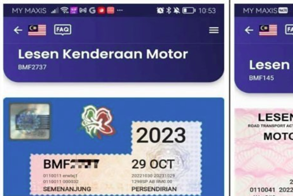 Several Road Transport Department (JPJ) branches have been directed to take down a notice which says JPJ is no longer issuing physical road tax for private vehicles, said Transport Minister Anthony Loke. - Facebook