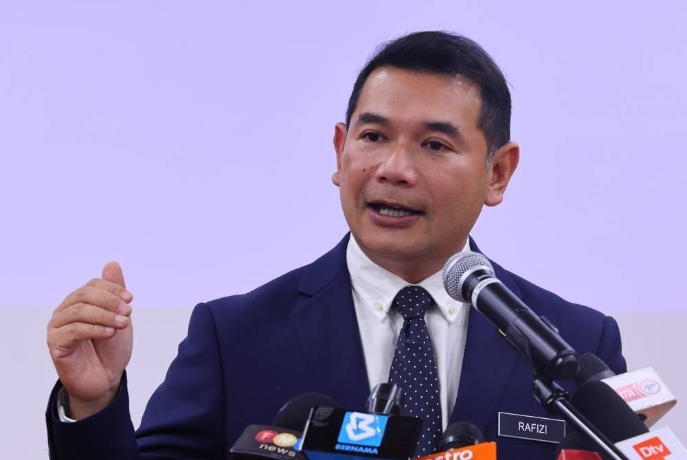 Minister of Economy, Rafizi Ramli. - FILE PIX