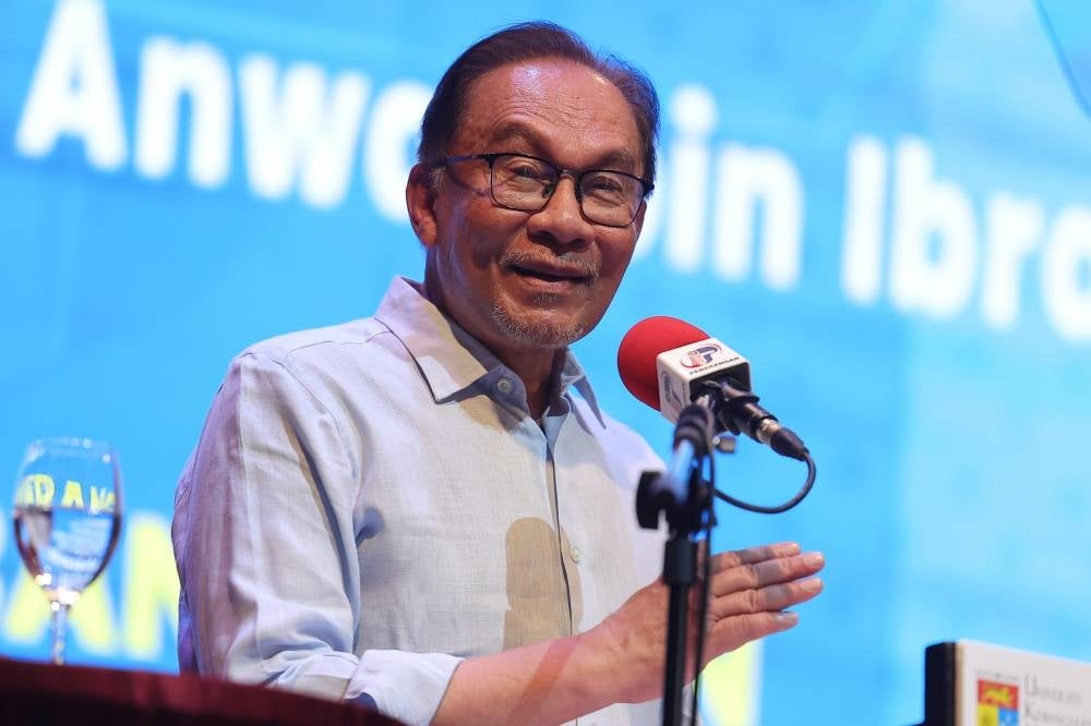 Anwar. Photo by Bernama 