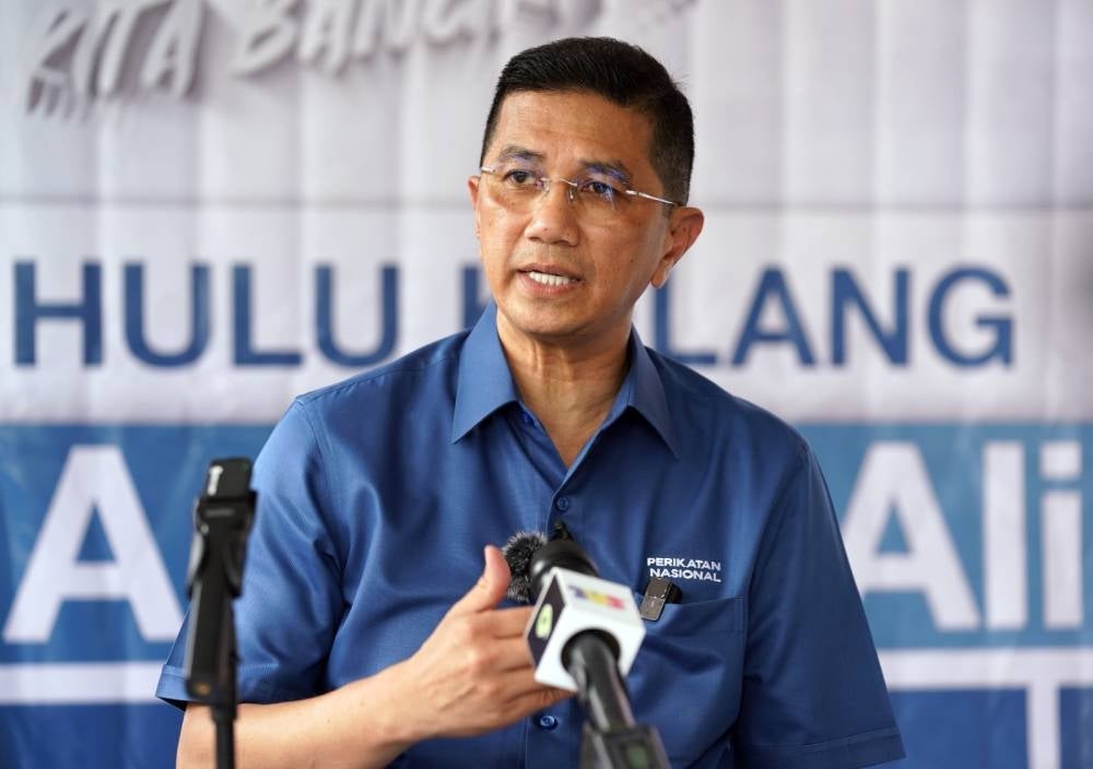 Azmin Ali - FILE PIX 
