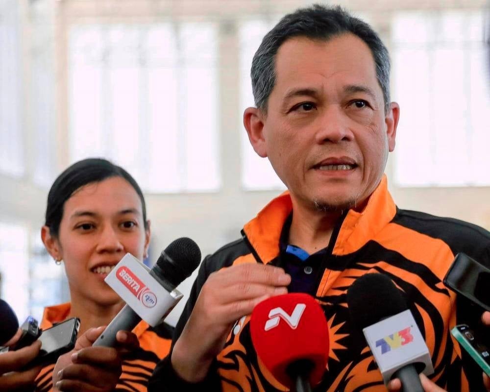  Football Association of Malaysia (FAM) president Datuk Hamidin Mohd Amin - FILE PIX 