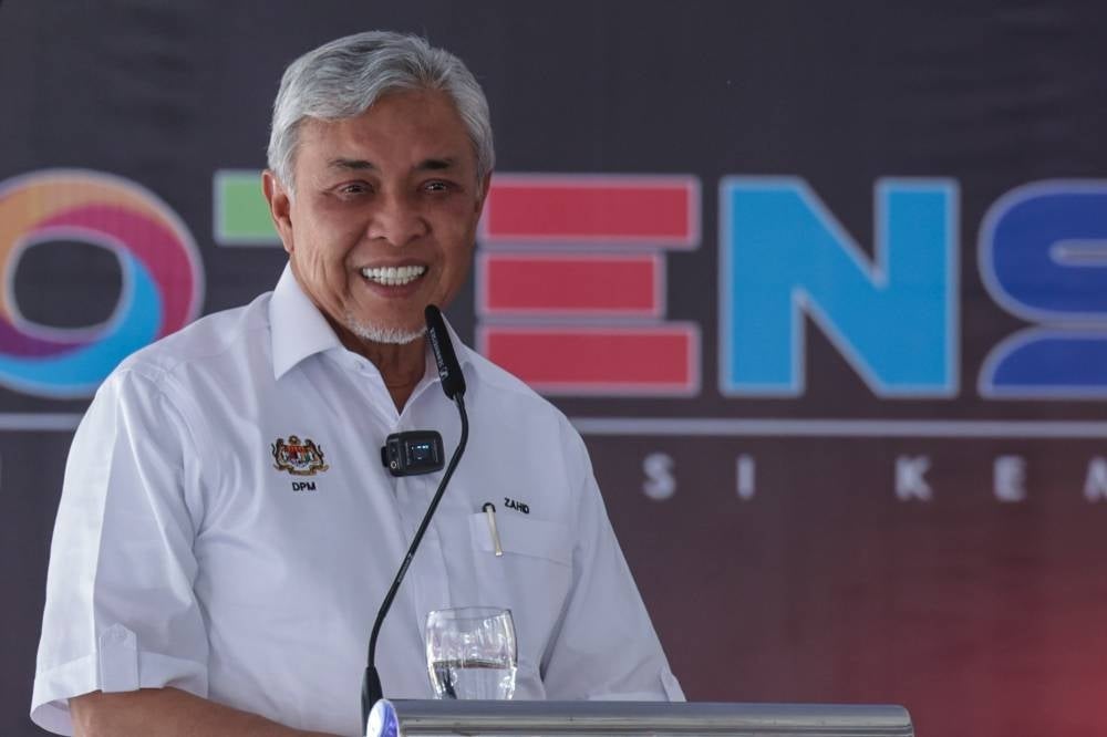 Zahid. Photo by Bernama