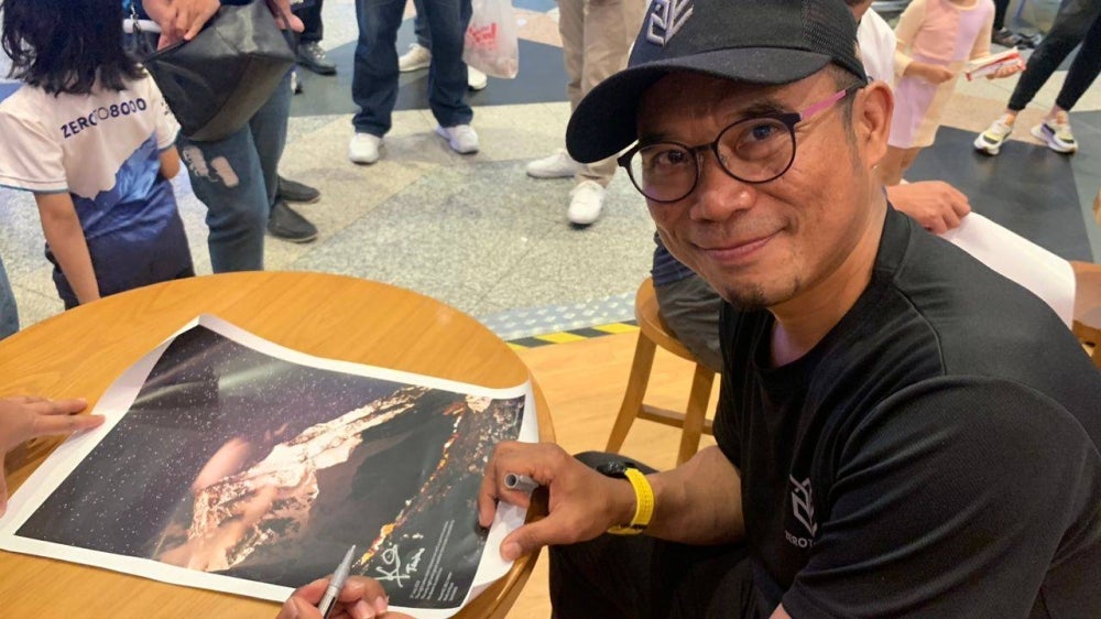 Mohd Khafiz Bachok, 45, became the second Malaysian to conquer the second highest mountain in the world Mount K2 in Pakistan.