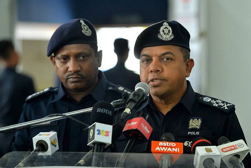 Deputy Inspector-General of Police Datuk Seri Ayob Khan Mydin Pitchay has advised election candidates not to make statements claiming to have received threats with no evidence. - FILE PIX