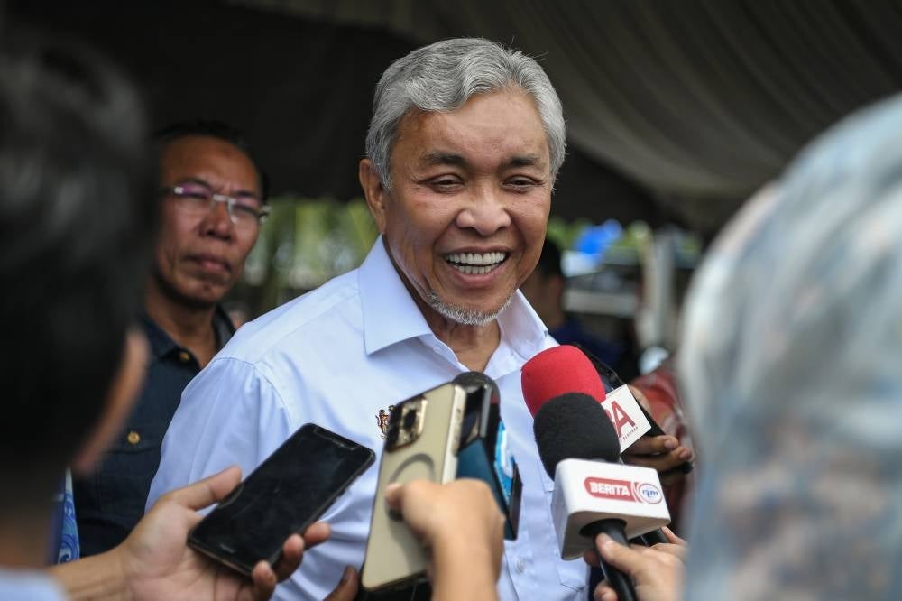 Zahid. Photo by Bernama