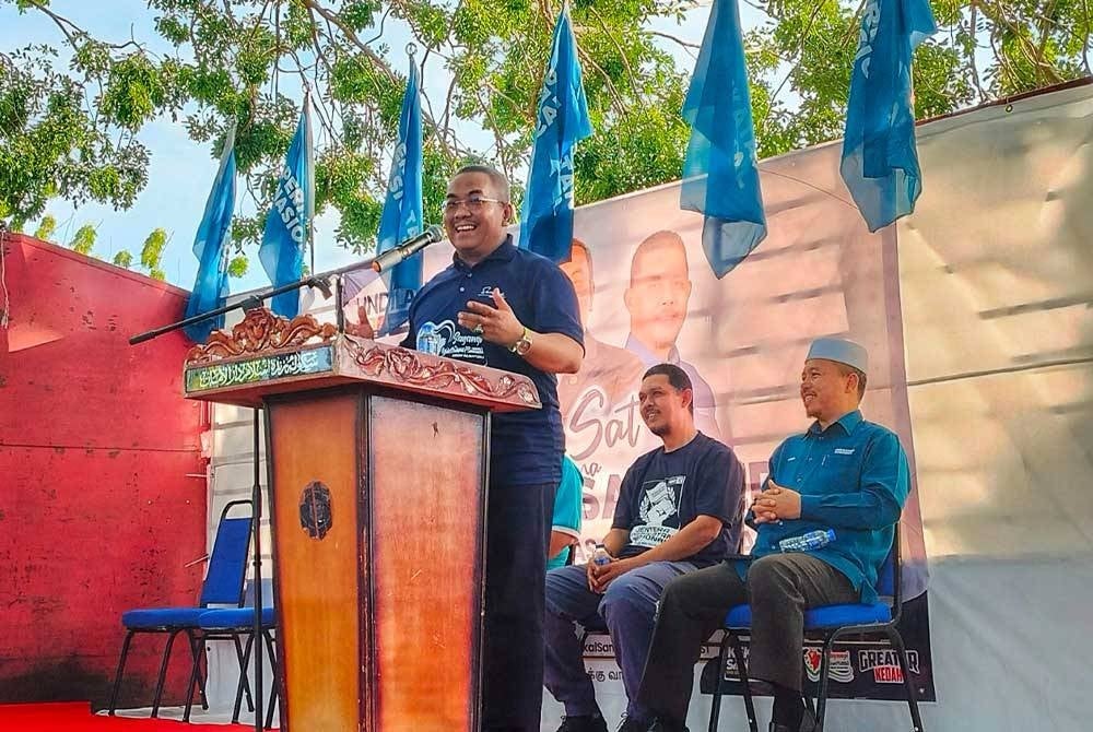 Sanusi in the Mai Sat with Kedah Menteri Besar programme on Tuesday - FILE PIX 