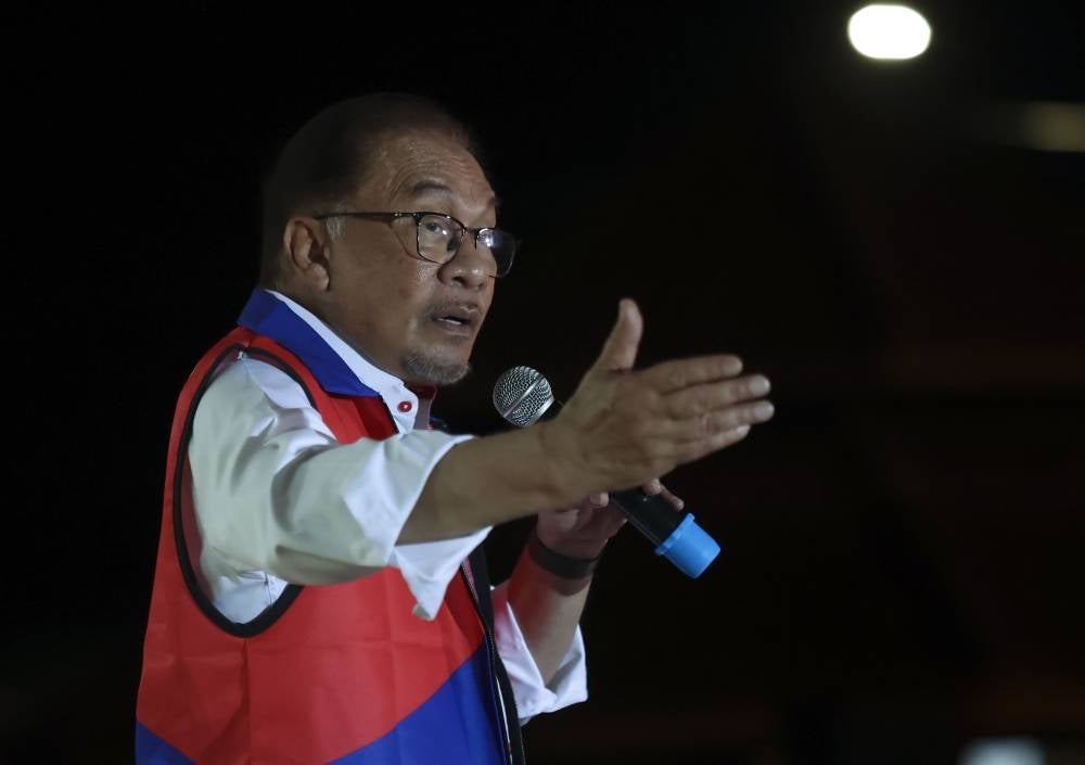 Prime Minister Datuk Seri Anwar Ibrahim. - BERNAMA PIX