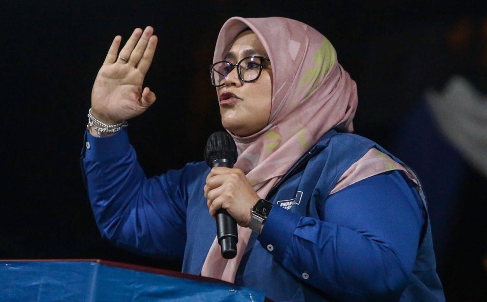 Bersatu Srikandi vice-chief Datuk Mas Ermieyati Samsudin - FILE PIX 