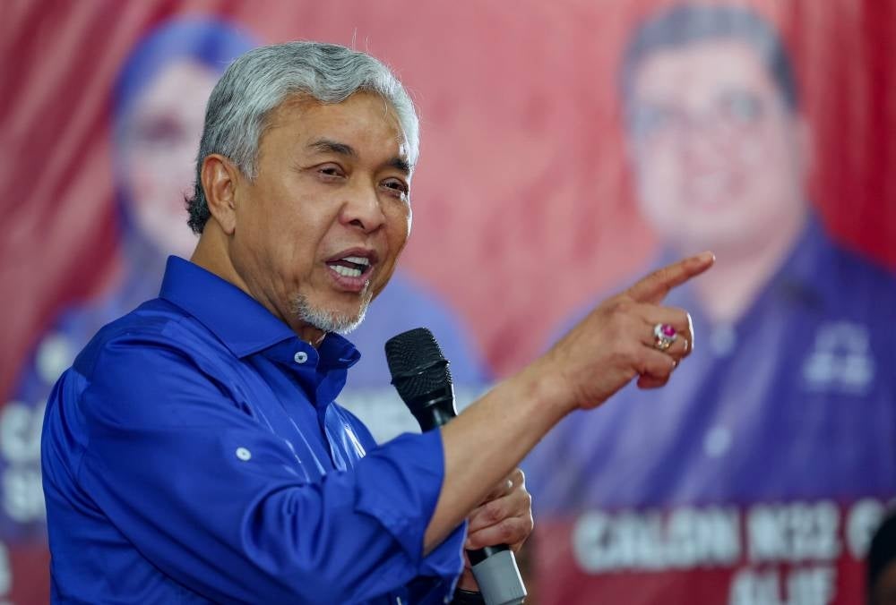 Zahid. Photo by Bernama