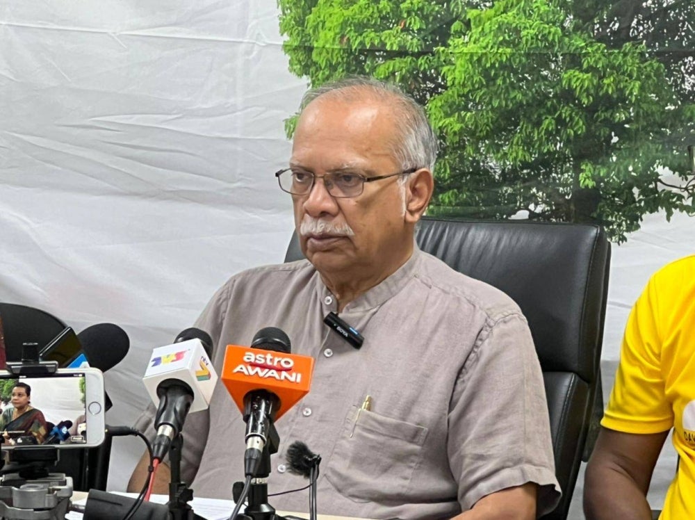 Penang DAP deputy chairman P. Ramasamy’s announces his resignation from DAP, today.