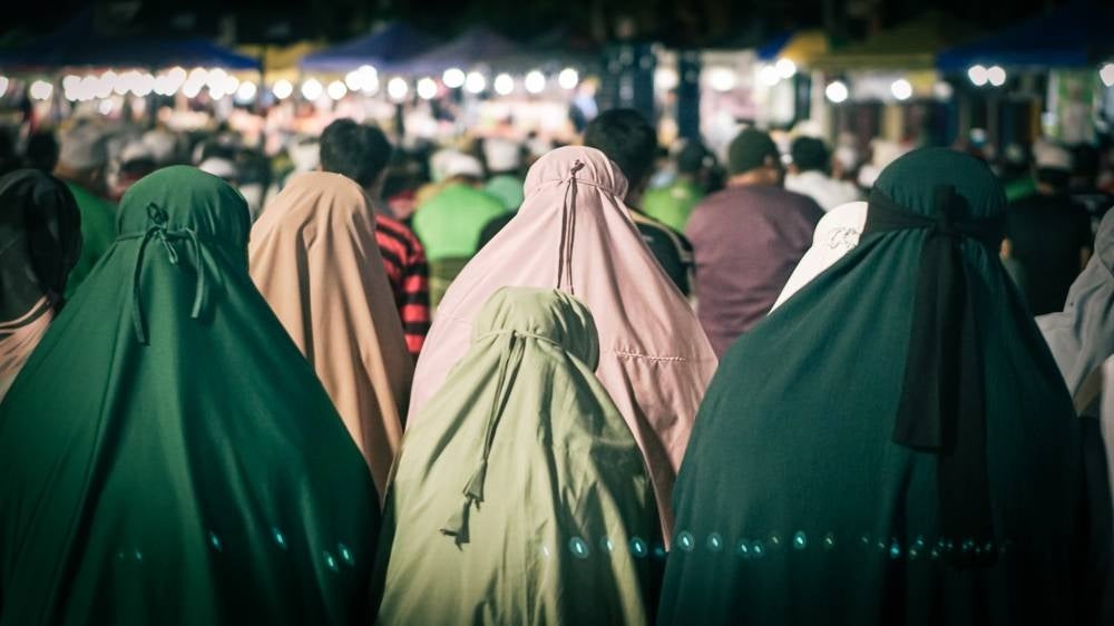 Women of all ages also attended the prayer at the Aug 8 mega rally. - Photo by ZAIDI AZMI