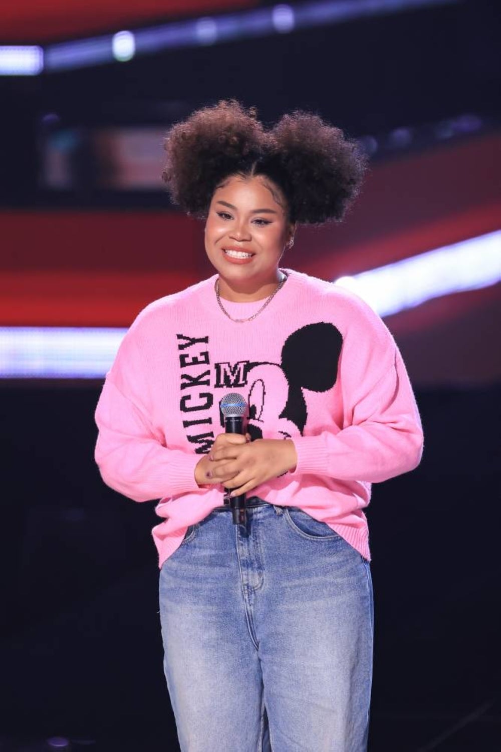 Vanessa Reynauld during the audition episode of Sing! China 2023 recently.