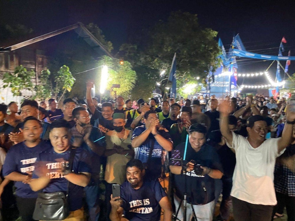 PN supporters at Penang