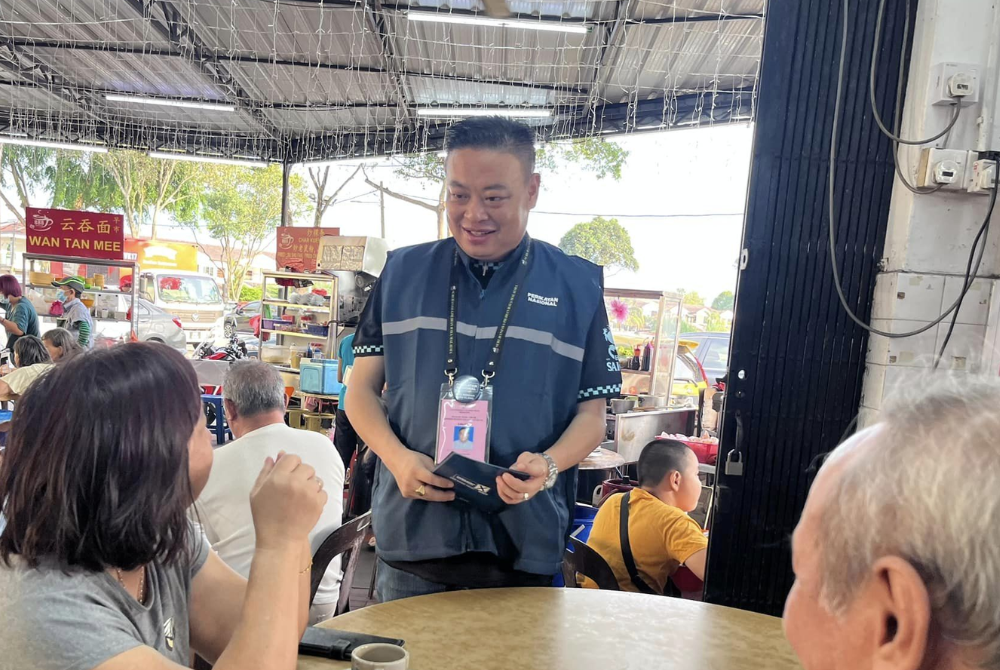 Perikatan Nasional Bandar Baru Klang candidate, Tan Seng Huat - Photo from Tan Seng Huat's official facebook page